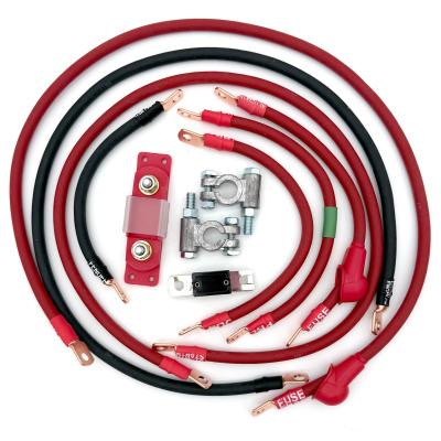 2005-2010 Jeep Grand Cherokee WK Battery Cable Kit 5.7 Liter 1/0 Gauge Battery Cable Big7Kits
