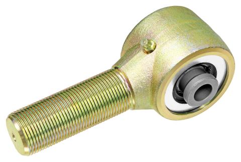Forged Johnny Joint 2 1/2 Inch 2.625 Inch X 0.562 Inch Ball 1 1/4 Inch-12 Left Hand Threaded Shank Externally Greased Each RockJock 4x4