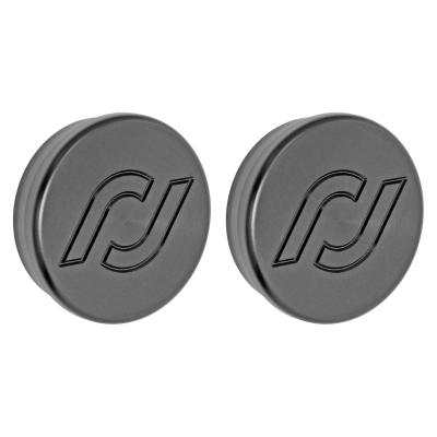 Frame Tube Plugs for JL/JT Frame Front CNC Machined Black Delrin RockJock 4X4