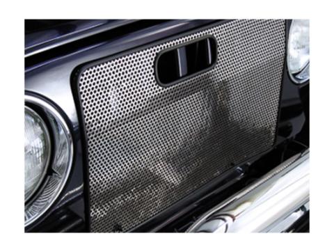 Grille Screen Stainless Steel 97-06 Jeep Wrangler TJ Rugged Ridge