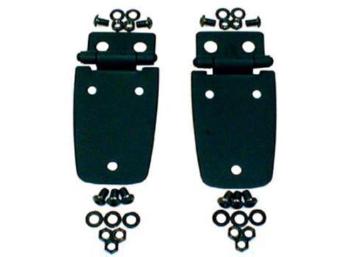 Hood Hinge Black 97-06 Jeep Wrangler TJ Rugged Ridge