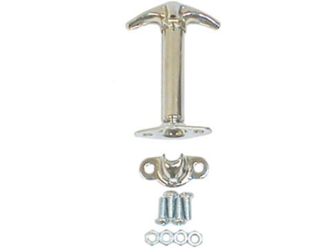 Hood Catch Chrome 41-95 Jeep CJ/Wrangler YJ Rugged Ridge