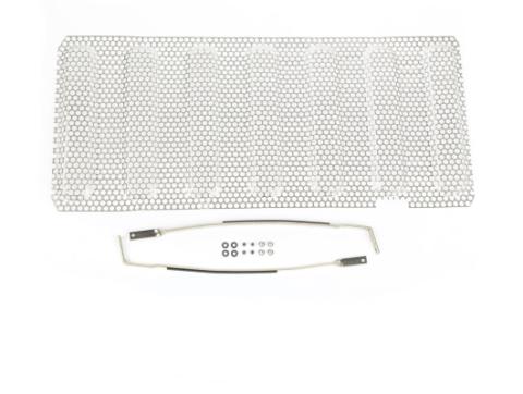 Grille Insert Satin Stainless Steel 07-18 Jeep Wrangler JK Rugged Ridge