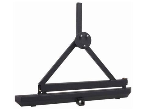 Rock Crawler Bumper Rear/Tire Carrier Hitch 87-06 Jeep Wrangler Rugged Ridge