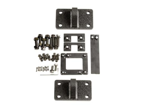 Spartan Bumper Front High Clearance Ends Overrider 07-18 JK Rugged Ridge