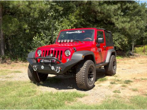 Spartan Bumper Front High Clearance Ends Overrider 07-18 JK Rugged Ridge