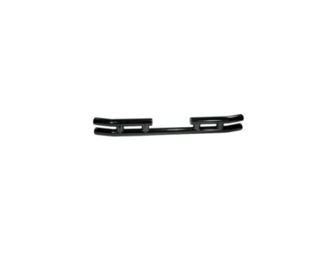 Double Tube Bumper Rear 3 Inch Polished Black 87-06 Jeep Wrangler YJ/TJ Rugged Ridge