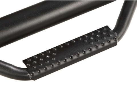 Spartan Nerf Bar Kit Textured Black 12-18 Jeep Wrangler JK 2 Door Rugged Ridge