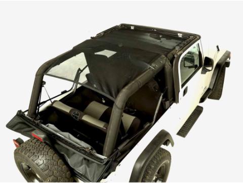 Eclipse Sun Shade Full Cover 04-06 Jeep Wrangler Unlimited LJ Rugged Ridge