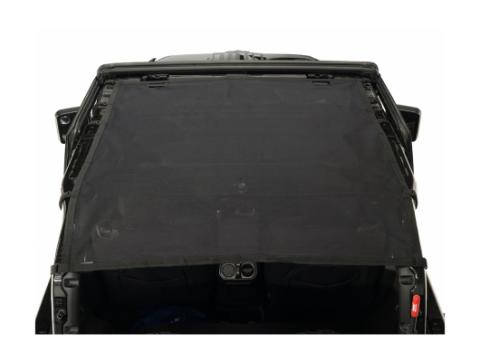 Eclipse Sun Shade Full Black 18-Present Jeep Wrangler Jl 2-Dr Rugged Ridge