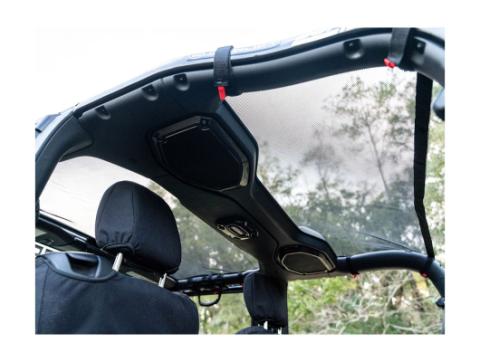 Eclipse Sun Shade Full Black 18-Present Jeep Wrangler Jl 2-Dr Rugged Ridge