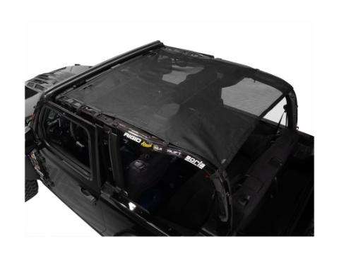 Eclipse Sun Shade Full Black Jeep Rugged Ridge