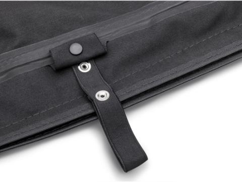 Complete Soft Top w/ Frame Black Diamond Vinyl W/Factory Full Doors 1976-1986 Jeep CJ7 1987-1995 Jeep Wrangler Rugged Ridge