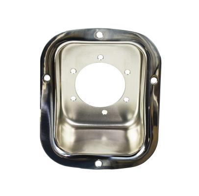 Jeep CJ/YJ Gas Filler Neck 78-95 CJ and Wrangler YJ Polished Silver Kentrol