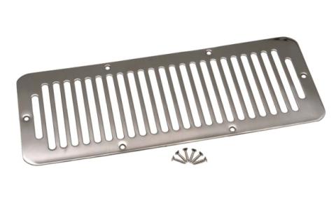Jeep CJ/YJ Hood Kit With TJ Style Hood Catch 78-95 CJ and Wrangler YJ Polished Silver Kentrol