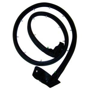 Right Door Weatherstrip for 1997-2006 Jeep TJ Wrangler w/ Half Steel Doors Crown Automotive