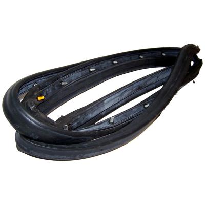 Right Door Weatherstrip for 1997-2006 Jeep TJ Wrangler w/ Full Steel Doors Crown Automotive
