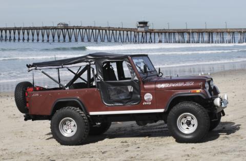 Tigertop Jeep Soft Top For Jeep 1967-1971 Jeepster Black Crush Bestop