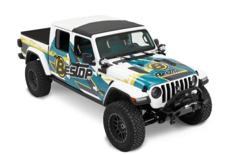 Sunrider for Hardtop Jeep '20-26 Gladiator '18-26 Wrangler JL Black Diamond Bestop