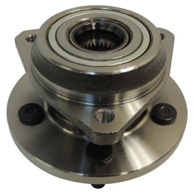 Front Hub Assembly for 90-99 Jeep TJ &amp; ZJ w/ 2-Piece Cast Rotor, XJ, MJ, and ZJ Crown Automotive