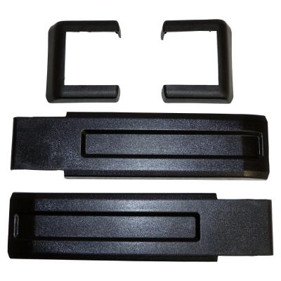 Upper &amp; Lower Tailgate Hinge Cover Set for 2007-2018 Jeep JK Wrangler Crown Automotive
