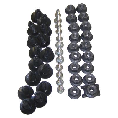 Front Fender Flare Hardware Kit for 1984-1994 Jeep XJ Cherokee and MJ Comanche Crown Automotive