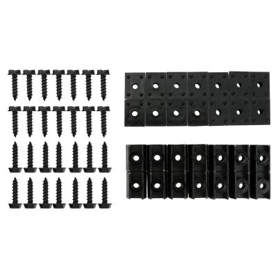 Fender Flare Hardware Kit for 55-86 CJ-5, CJ-6, CJ-7, Incl. 28 Screws &amp; 28 Nuts Crown Automotive