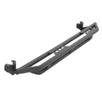SRC Side Armor Rocker Panel Guard Black Textured 07-18 Wrangler JK 4 Door Smittybilt