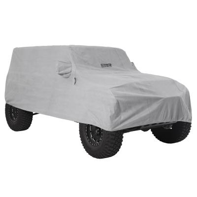 Full Cover Gray W/ Lock Cable 4 Door 2018-2022 Jeep Wrangler 4 Door Smittybilt