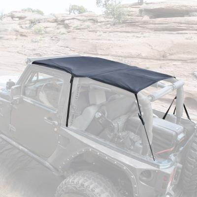 Extended Top Black Diamond 2007-2018 Jeep Wrangler Jeep JK 2 Door Smittybilt