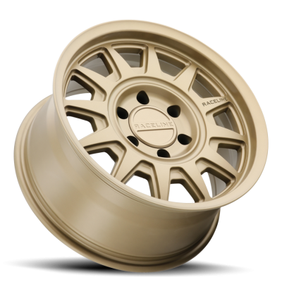 Aluminum Wheels 17x8.5 Aero HD 952BZ Satin Bronze Gold 18 Offset 6 on 135 Bolt Pattern 87.1 Bore Raceline