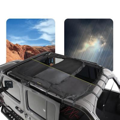 Cloak Extended Mesh Top 2018-2020 Jeep Wrangler 4 Door Only Smittybilt