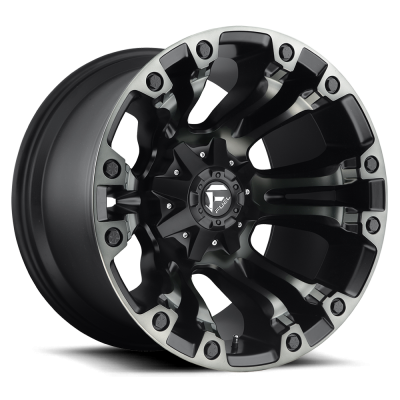 Aluminum Wheels 20X9 Vapor D569 8 On 165.1 Matte Black Double Dark Tint 125.2 Bore 20 Offset Fuel Off Road Wheels