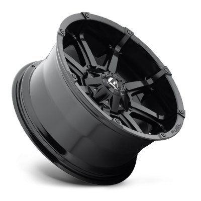 Aluminum Wheels 20X9 Coupler D575 8 On 170 Gloss Black 125.1 Bore 1 Offset 8 Spoke Fuel Off Road Wheels