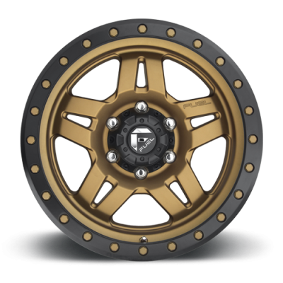 Aluminum Wheels 18X9 Anza D583 6 On 139.7 Bronze 108 Bore 20 Offset 5 Spoke Fuel Off Road Wheels
