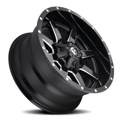 Aluminum Wheels 20X12 Maverick D610 8 On 165.1 Gloss Black Milled 125.2 Bore -44 Offset Fuel Off Road Wheels