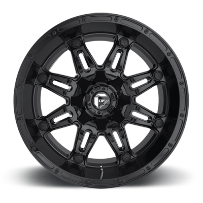 Aluminum Wheels 20X10 Hostage D625 8 On 170 Gloss Black 125.2 Bore -18 Offset Fuel Off Road Wheels