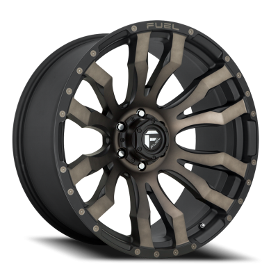 Aluminum Wheels 22X12 Blitz D674 6 On 135 Matte Black Double Dark Tint 87.1 Bore -44 Offset Multi Spoke Fuel Off Road Wheels