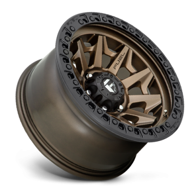 Aluminum Wheels 17X9 Covert D696 6 On 135 Matte Bronze Black Bead Ring 87.1 Bore 1 Offset Multi Spoke Fuel Off Road Wheels