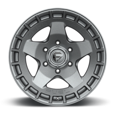 Aluminum Wheels 17X9 Warp D734 6 On 139.7 Matte Gunmetal Gray 106.1 Bore -12 Offset Fuel Off Road Wheels