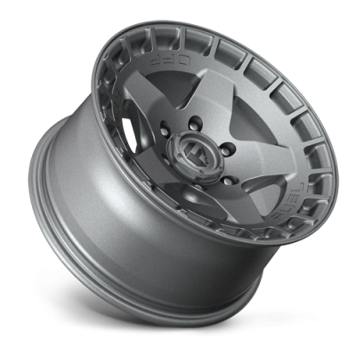 Aluminum Wheels 20X9 Warp D734 5 On 139.7 Matte Gunmetal Gray 78 Bore 1 Offset Fuel Off Road Wheels