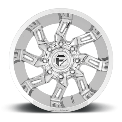 Aluminum Wheels 20X9 Lockdown D746 8 On 180 Chrome 124.3 Bore 1 Offset Fuel Off Road Wheels