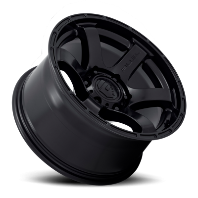 Aluminum Wheels 18X9 Rush D766 6 On 120 Satin Black 67.06 Bore 20 Offset Fuel Off Road Wheels