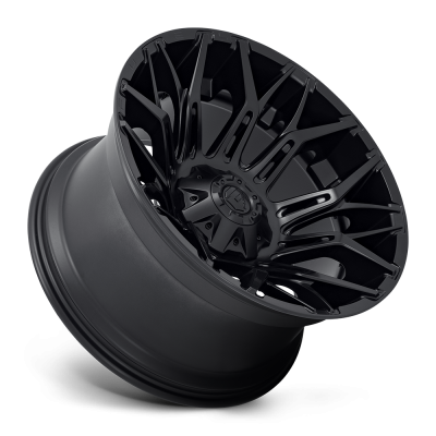 Aluminum Wheels 22X12 Twitch D772 8 On 165.1 Blackout 125.2 Bore -44 Offset Fuel Off Road Wheels