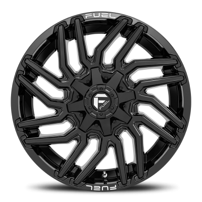 Aluminum Wheels 20X9 Typhoon D776 8 On 180 Gloss Black 124.3 Bore 1 Offset Fuel Off Road Wheels