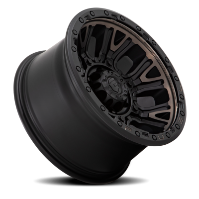 Aluminum Wheels 17X9 Traction D824 6 On 135 Matte Black Double Dark Tint 87.1 Bore 1 Offset Fuel Off Road Wheels