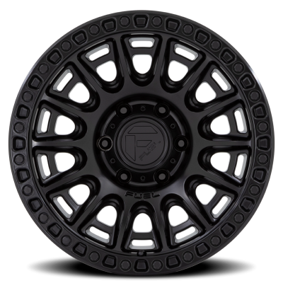 Aluminum Wheels 17X9 Cycle D832 6 On 139.7 Blackout 106.1 Bore 1 Offset 36 Lbs  Fuel Off Road Wheels