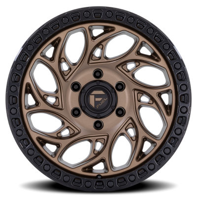 Aluminum Wheels 17X9 Runner OR D841 5 On 139.7 Bronze/Black Ring 78.1 Bore -12 Offset Fuel Off Road Wheels