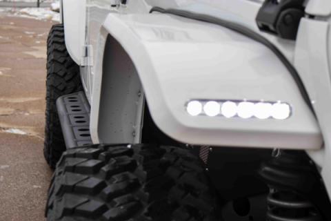 2020-Present Jeep Gladiator JT Step Sliders Fishbone Offroad