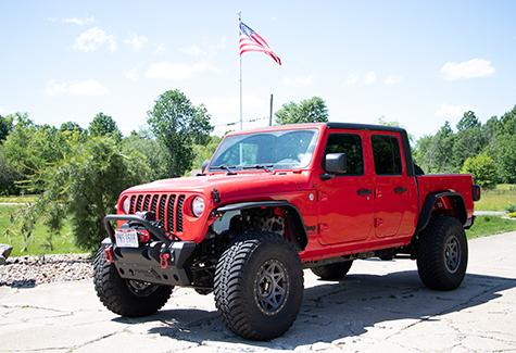 Gladiator Rear Steel Tube Fenders For 2020 Pres JT GladiatorFishbone Offroad